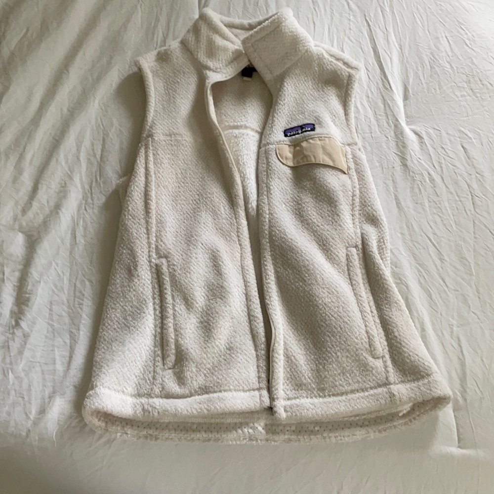 Patagonia White Vest Small